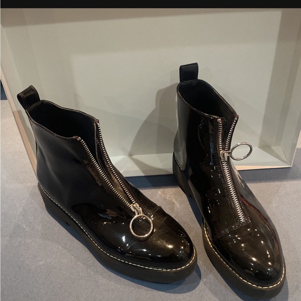Zara Black Ankle Boots
